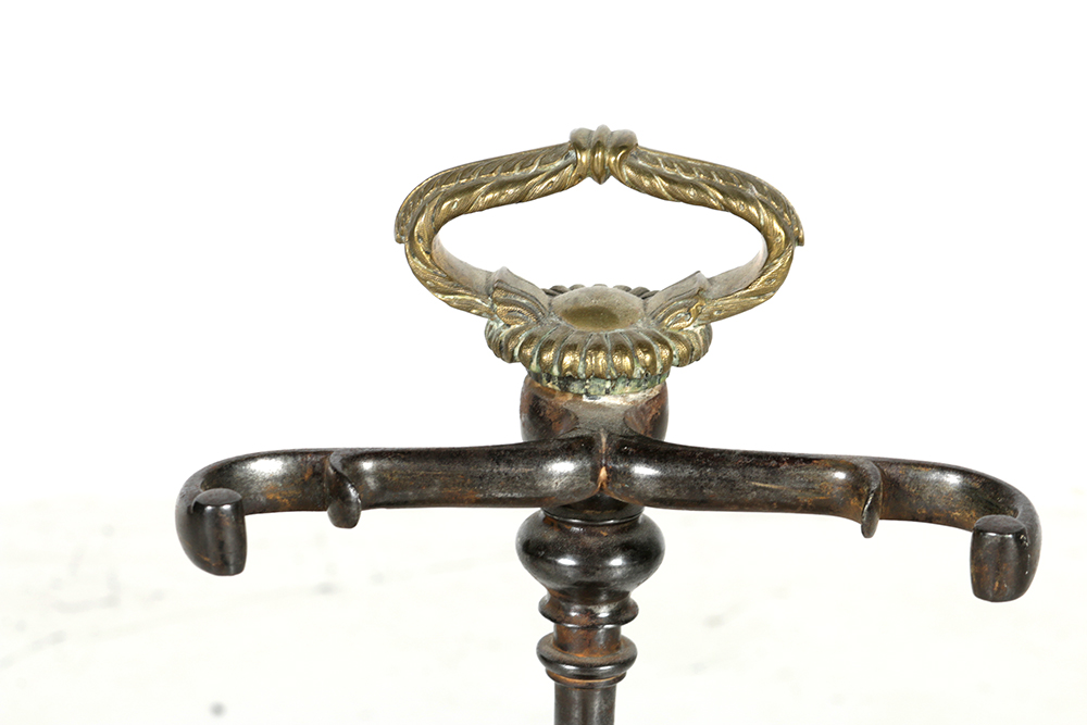 Victorian Brass and Cast Iron Fireplace Tool Set