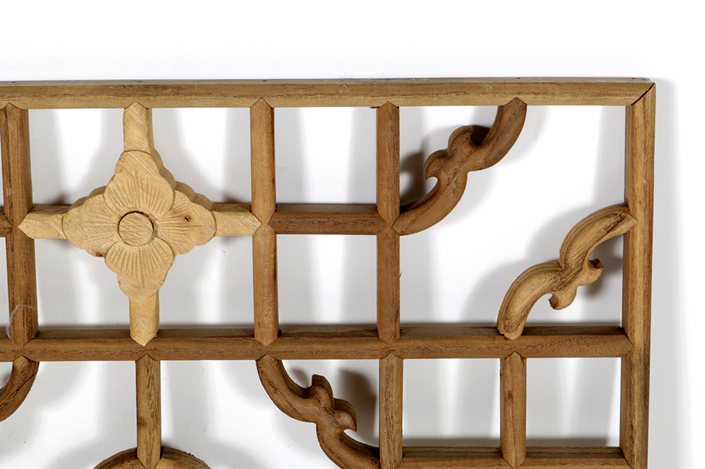 Hand-Carved Wooden Fretwork Panels