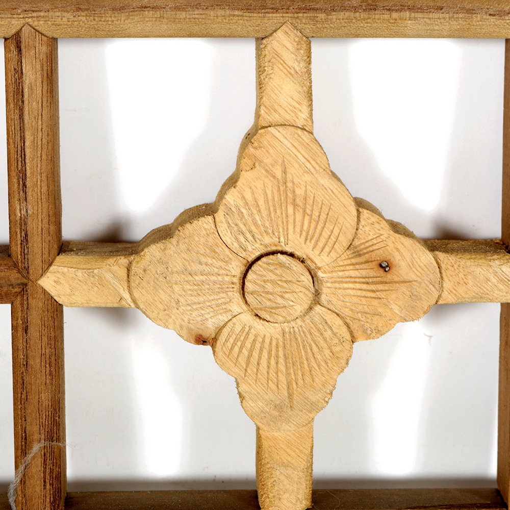 Hand-Carved Wooden Fretwork Panels