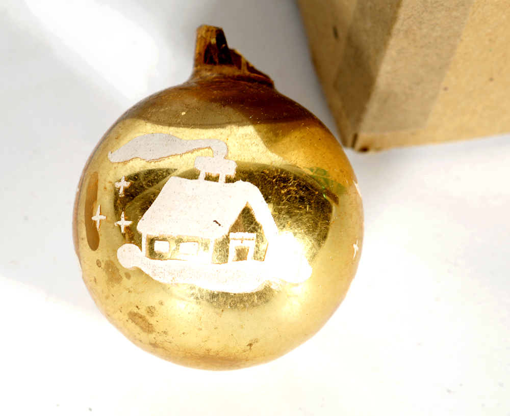 Vintage Glass Christmas Ornaments