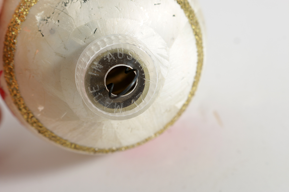 Vintage Glass Christmas Ornaments