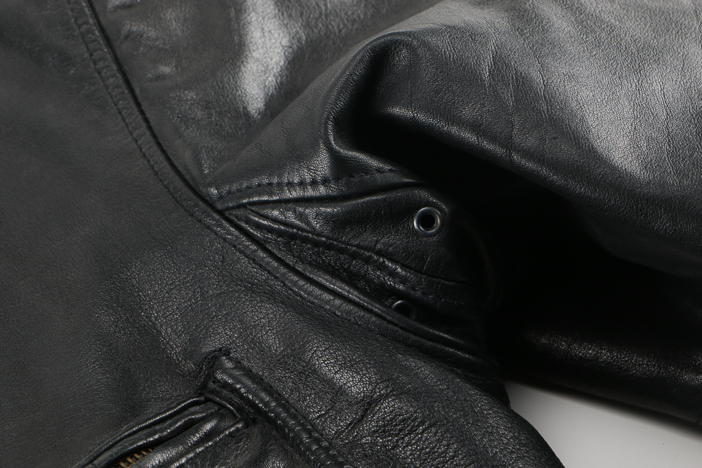 Saks Fifth Avenue Leather Bomber Jacket