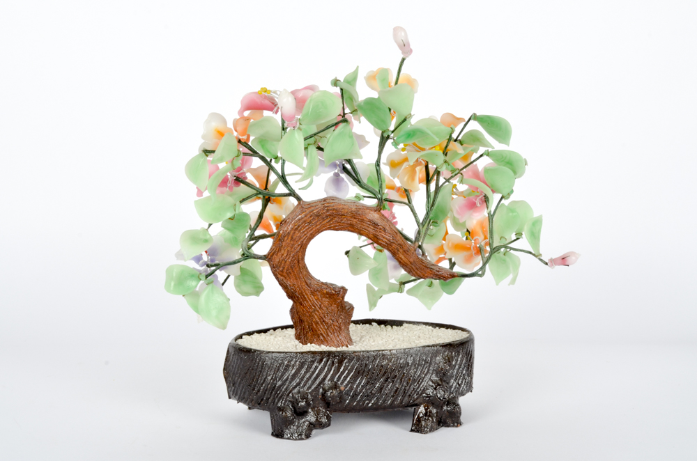 Vintage Plastic Bonsai Trees