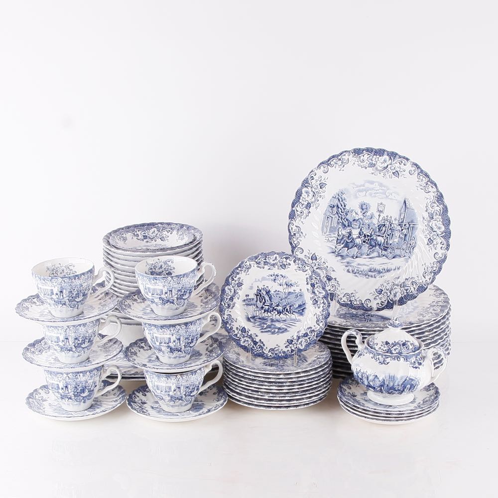 Johnson Brothers "Coaching Scenes" Ironstone