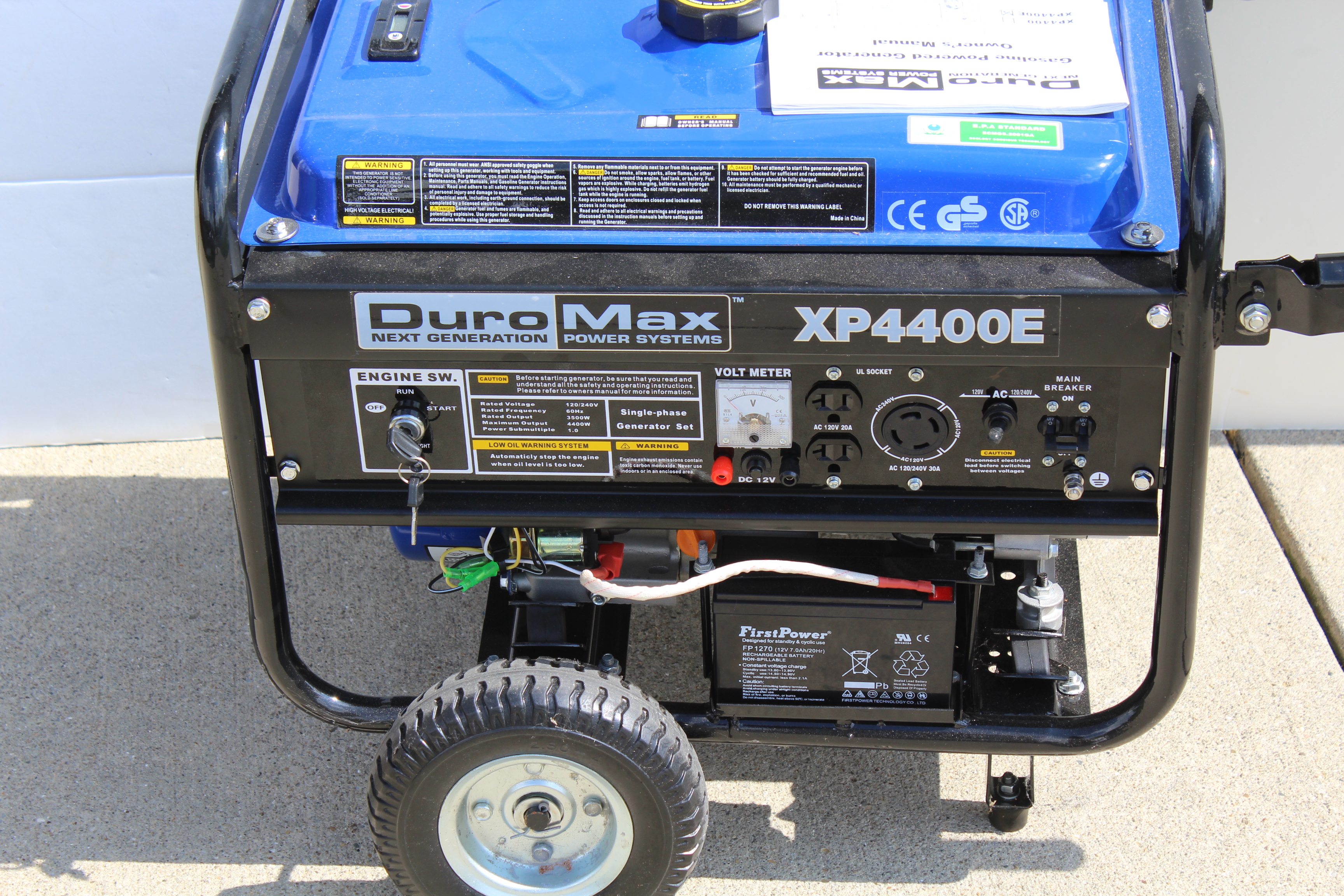 DuroMax Gasoline Powered Generator