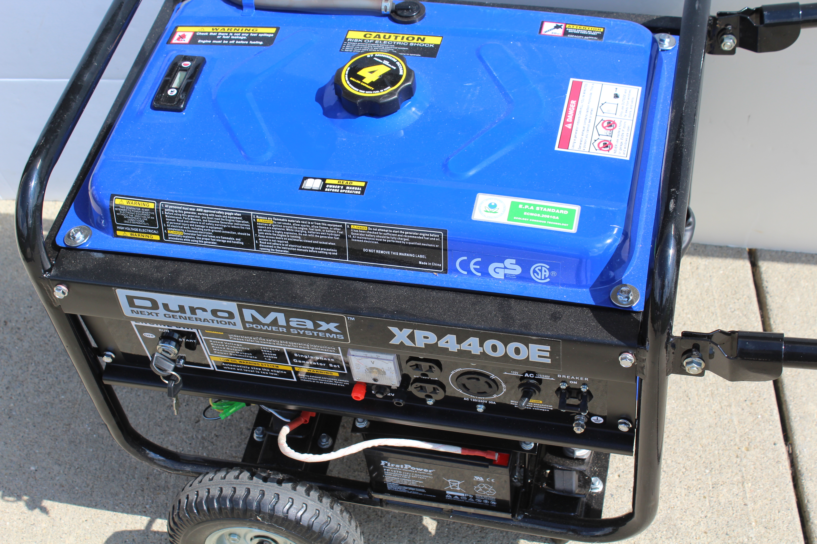 DuroMax Gasoline Powered Generator