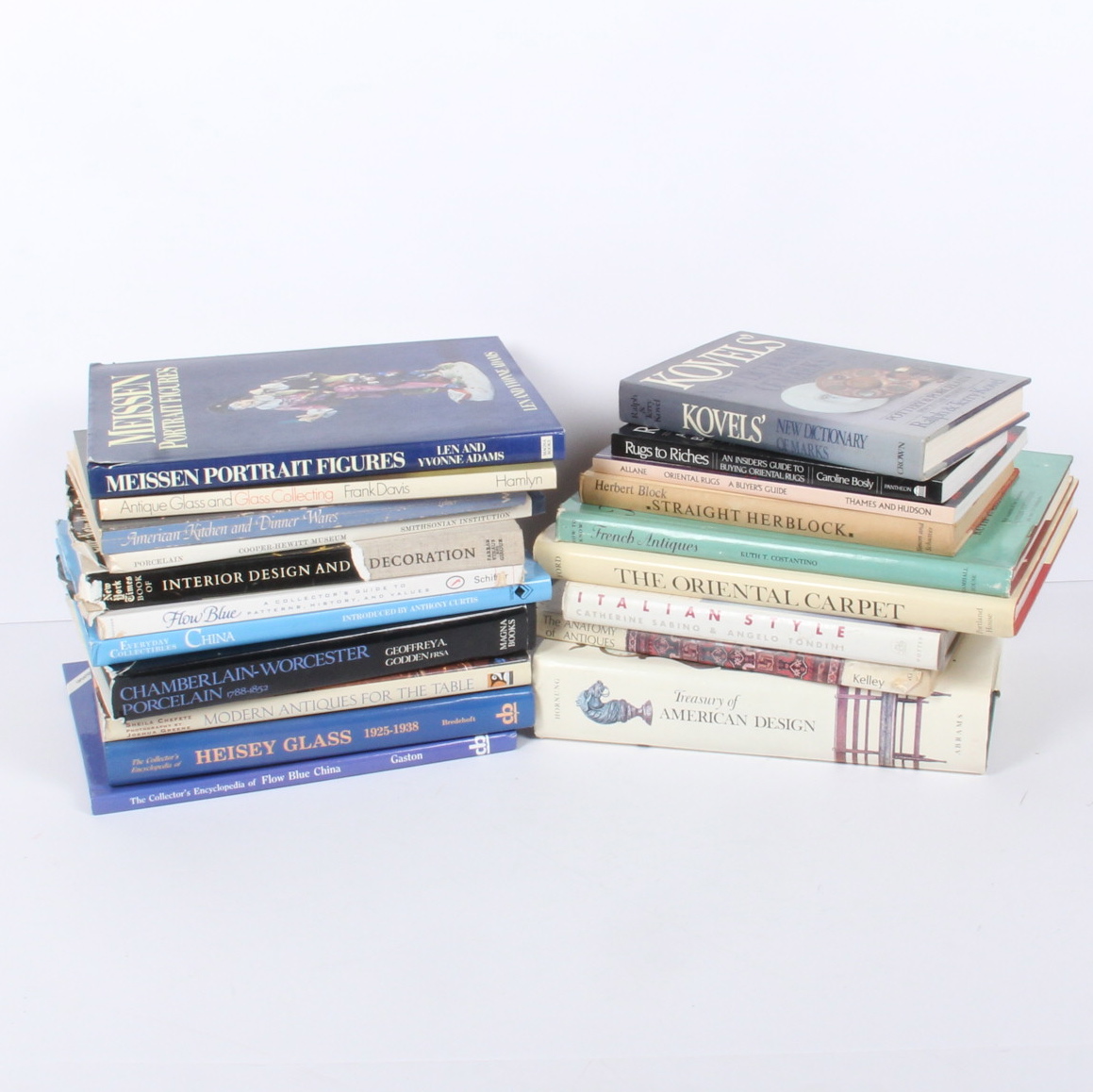 Collection of Antique and Decor Reference Books