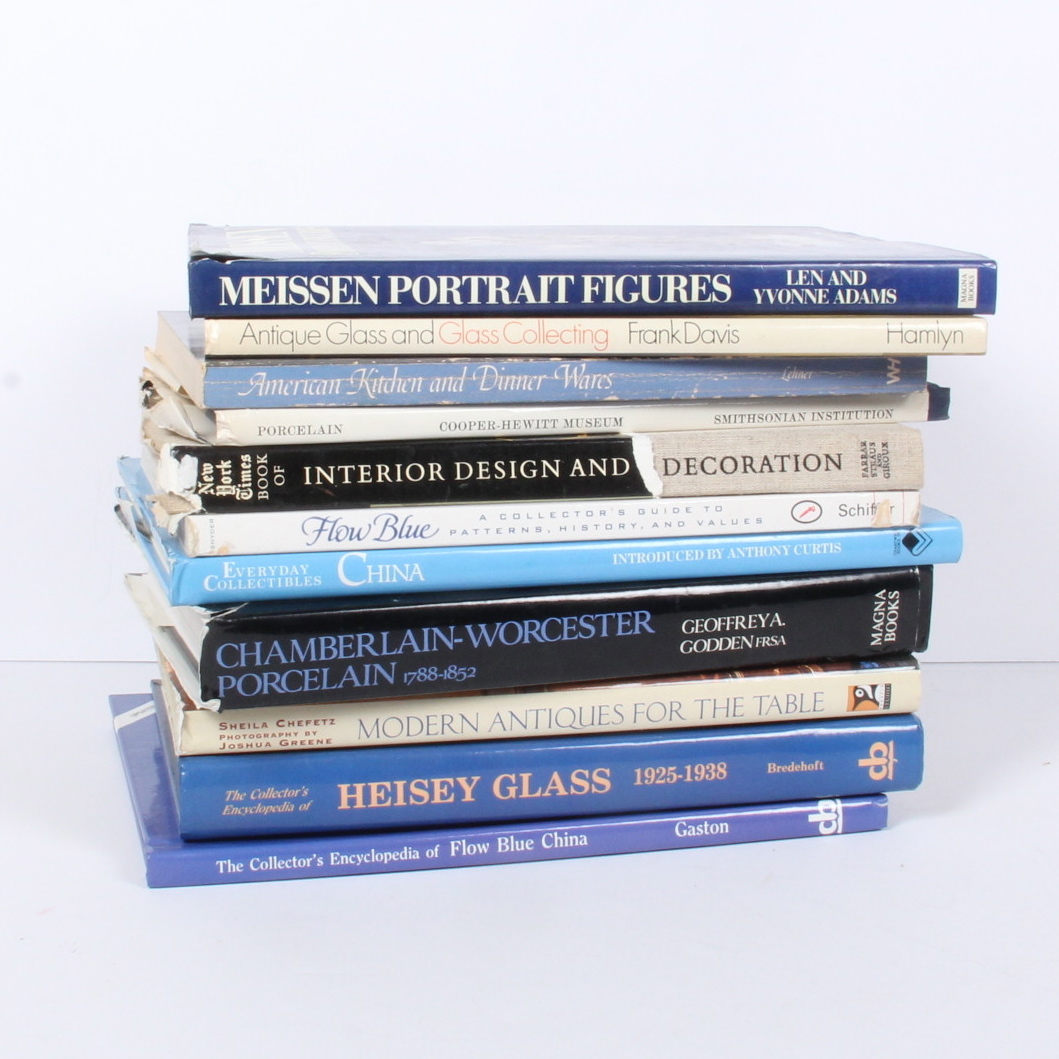 Collection of Antique and Decor Reference Books