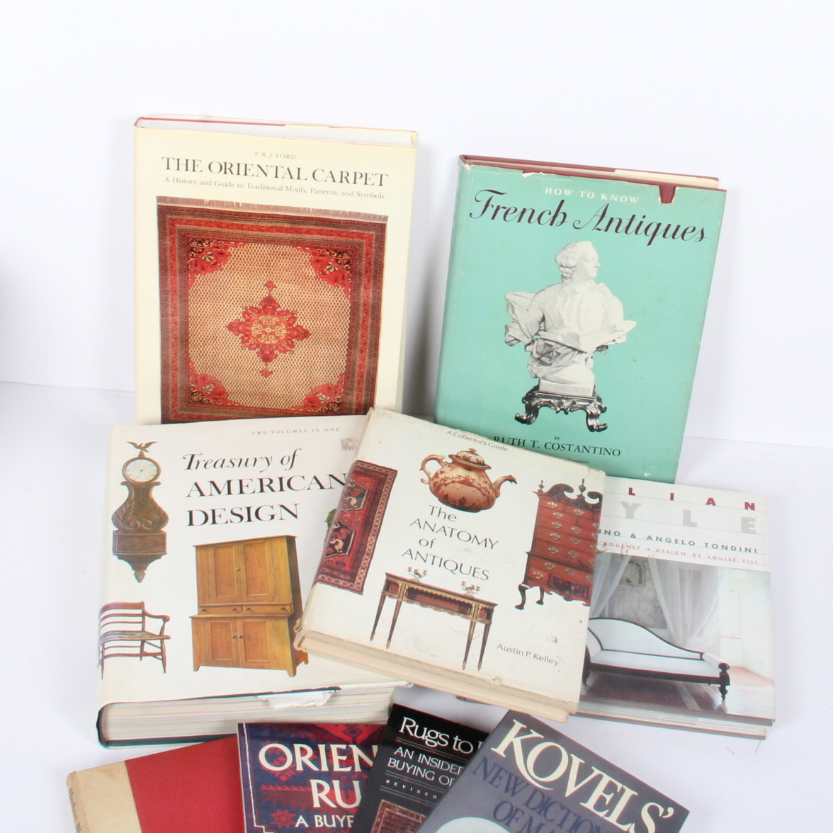 Collection of Antique and Decor Reference Books