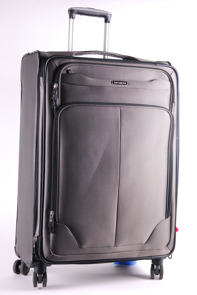 Silver Samsonite Suitcase