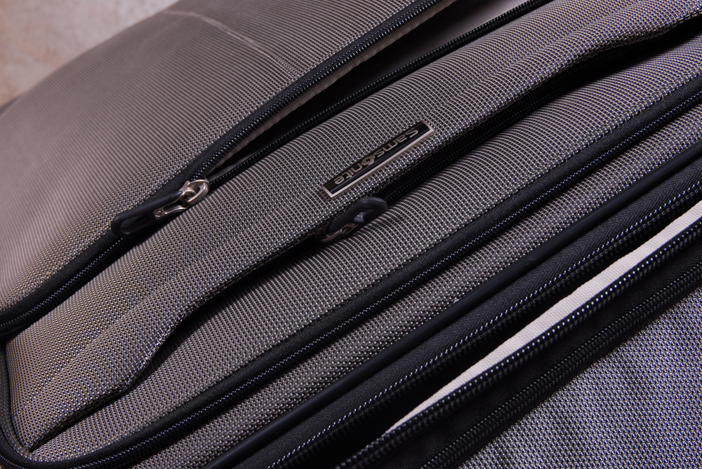 Silver Samsonite Suitcase