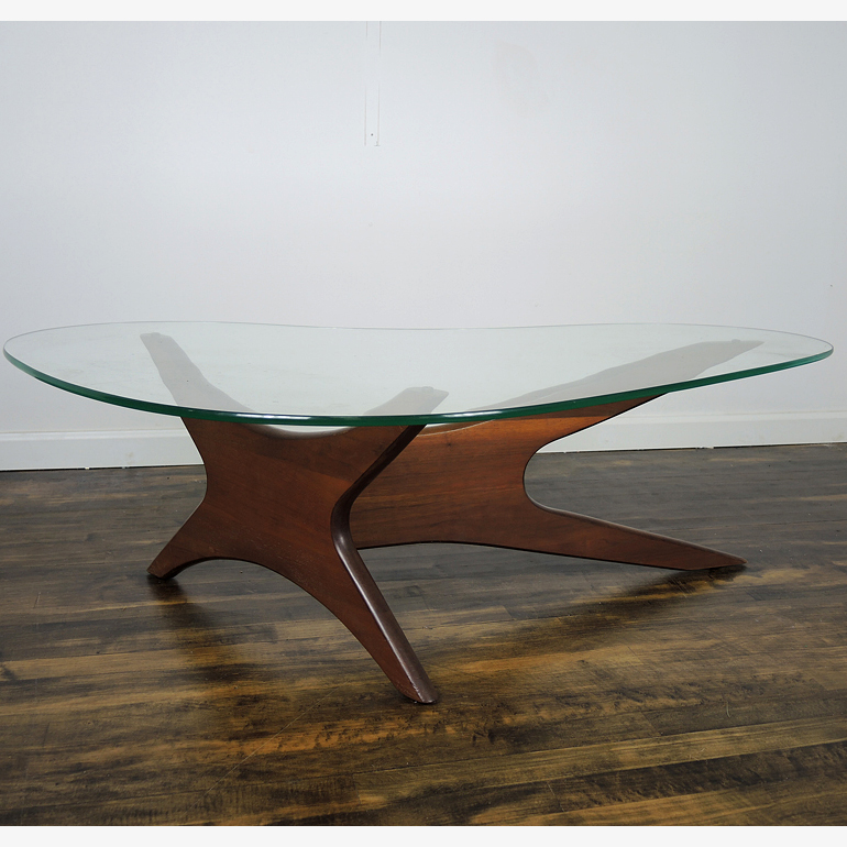 Adrian Pearsall Mid Century Kidney Shaped Coffee Table