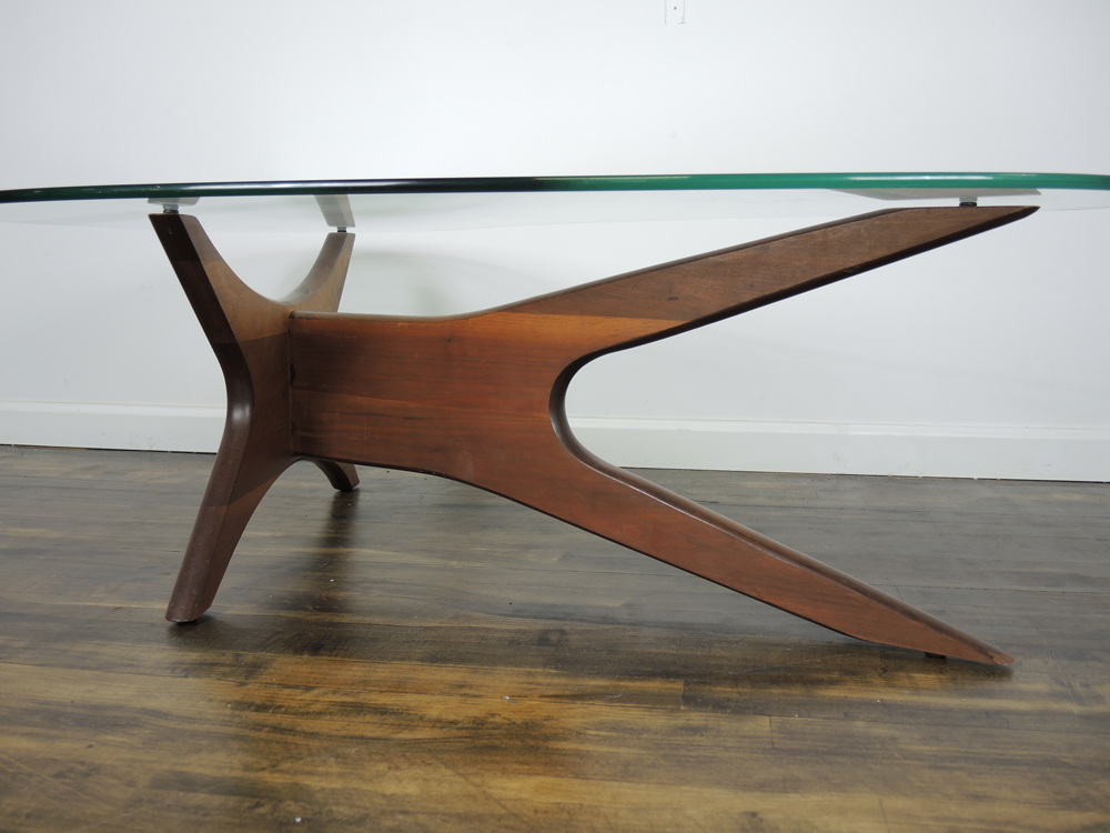 Adrian Pearsall Mid Century Kidney Shaped Coffee Table