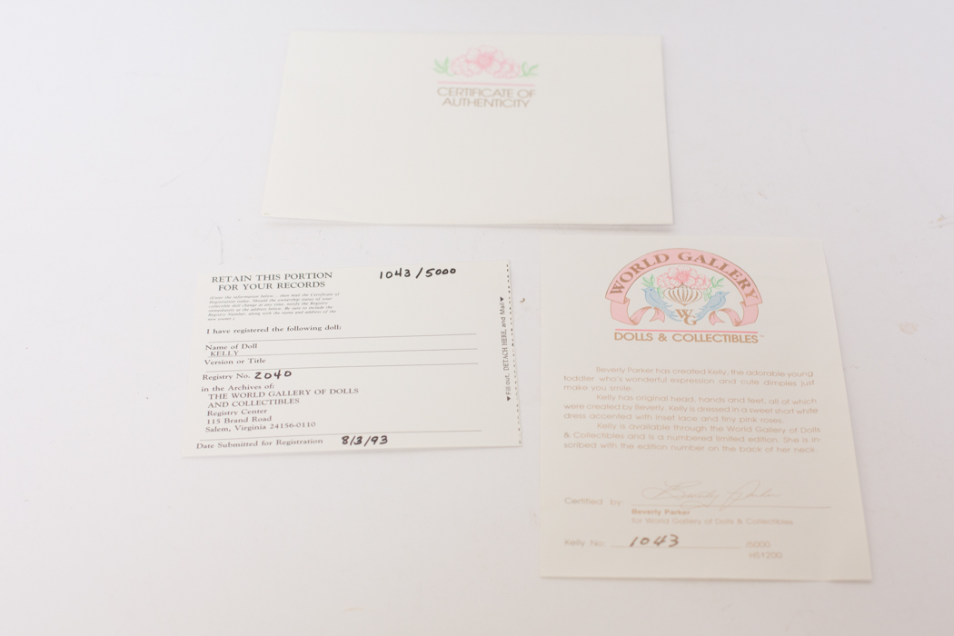 World Gallery Kelly Doll
