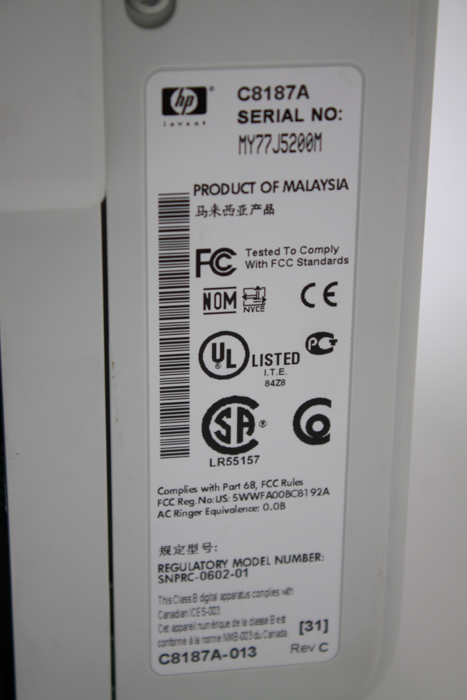 HP Officejet Pro L7580 All-in-One Printer