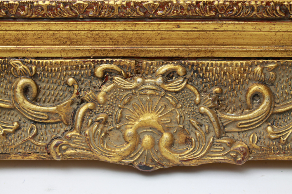 Signed Van Webber Oil Painting of St. Bernard