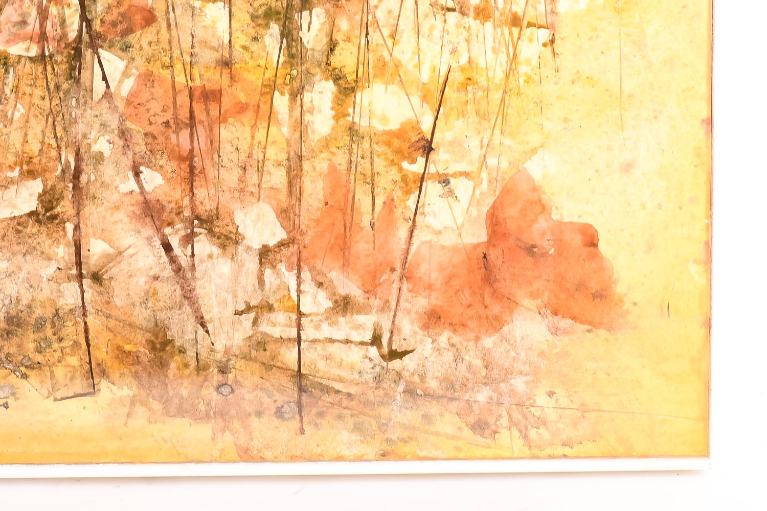 Louise Cadillac Signed Watercolor