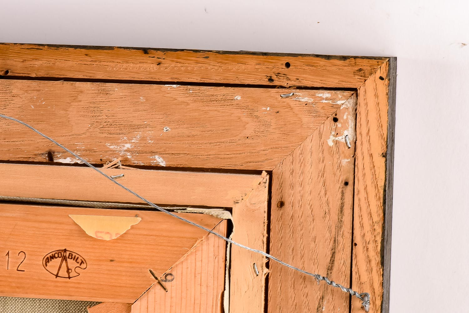 Signed H. Hansung Mountain Landscape Oil Painting