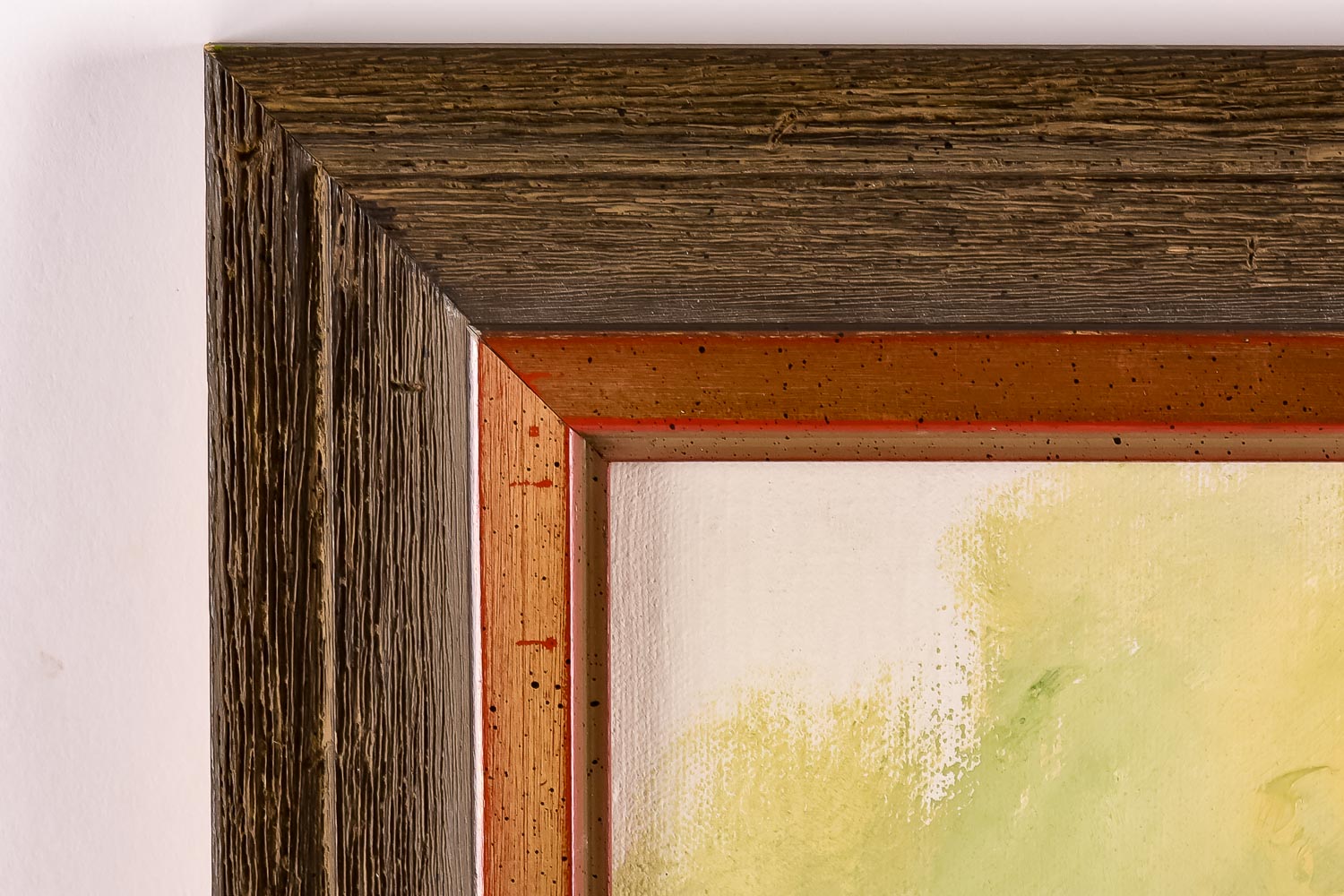 Signed Z. Steiner Acrylic Painting on Stretched Canvas