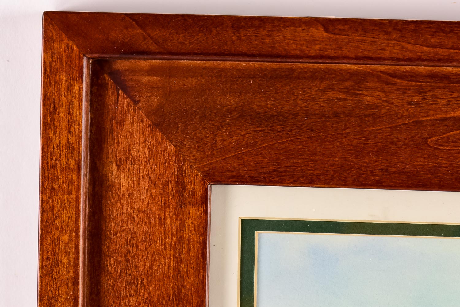 Signed Mary Lou Wright Framed Watercolor Painting