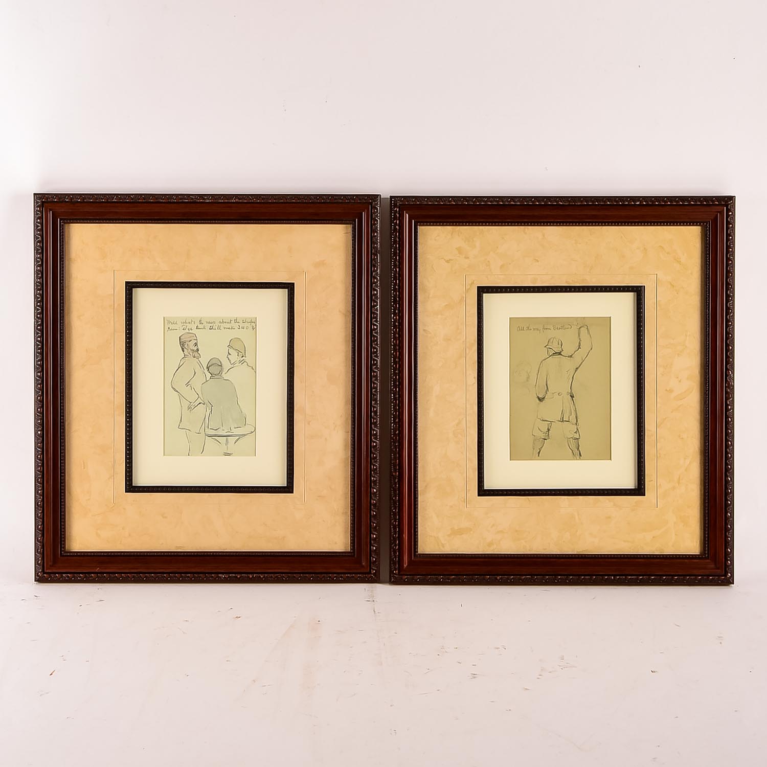 Pair of John A. Coleman Drawings