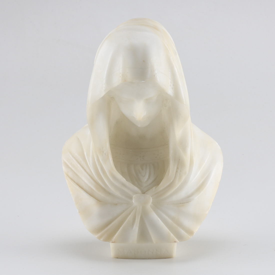 Marble Bust of the Madonna