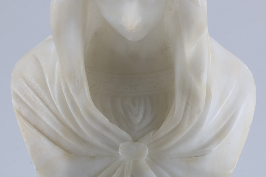 Marble Bust of the Madonna