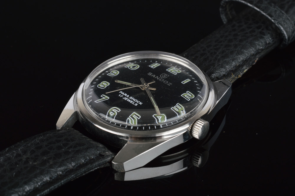 Vintage Sandoz Automatic Swiss Watch