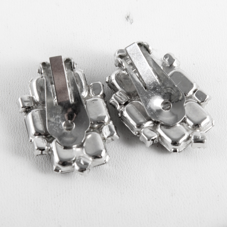 Vintage Art Deco Rhinestone Demi Parure