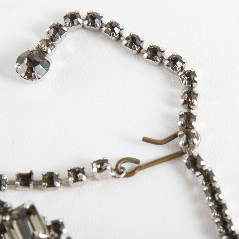 Vintage Art Deco Rhinestone Demi Parure