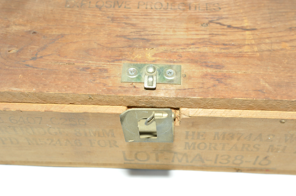 World War II Era Cannon Ammunition Crate