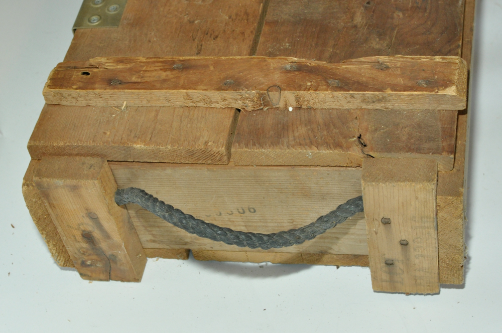 World War II Era Cannon Ammunition Crate