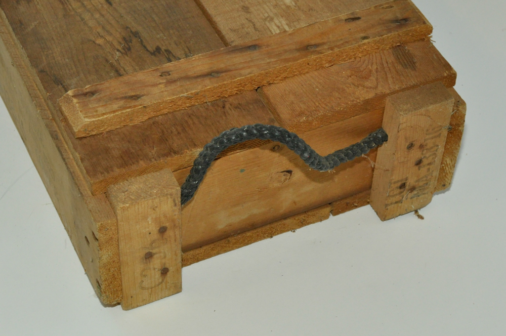 World War II Era Cannon Ammunition Crate