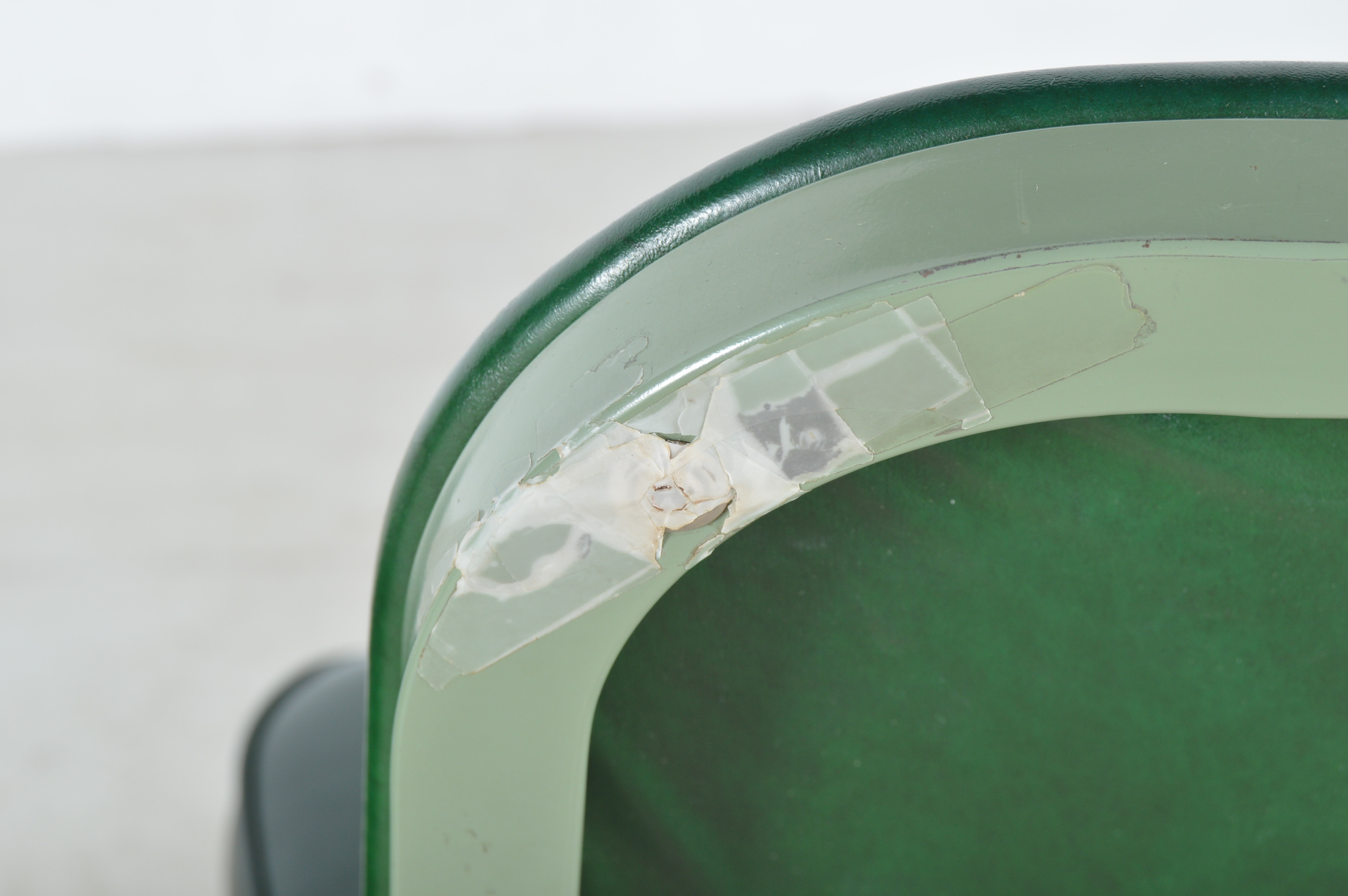 Vintage Metal and Vinyl Office Chairs