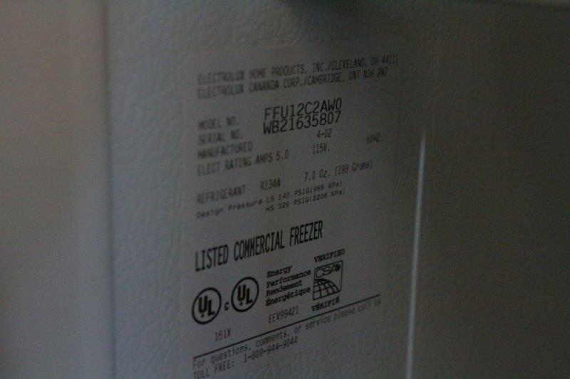 Frigidaire Heavy Duty Commercial Freezer