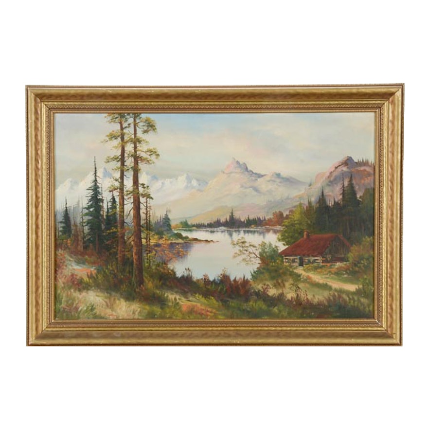 Michael Hasselbar Original Oil on Canvas "Yosemite"