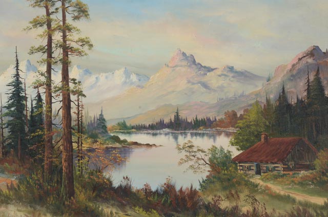 Michael Hasselbar Original Oil on Canvas "Yosemite"