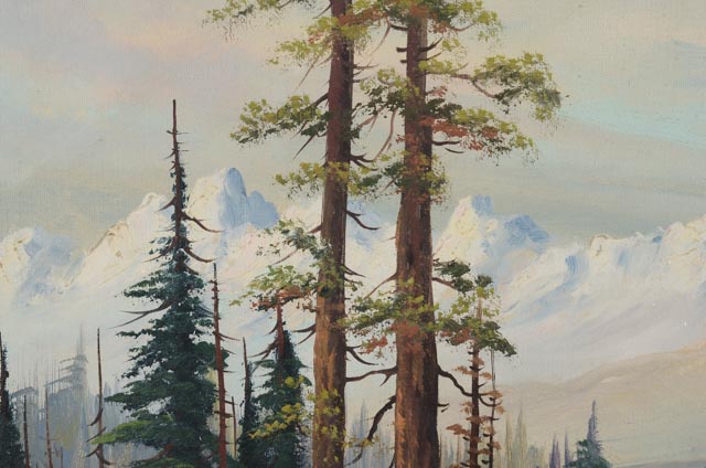 Michael Hasselbar Original Oil on Canvas "Yosemite"