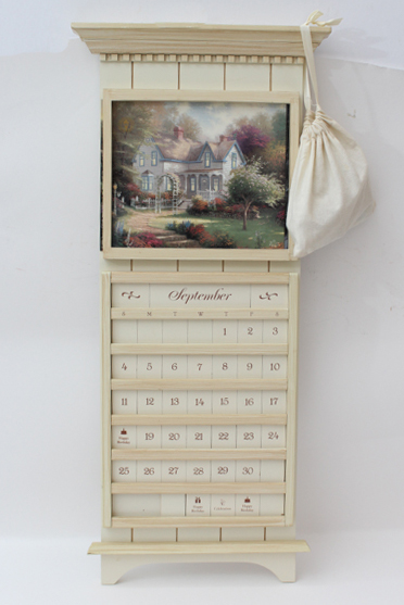 Wooden Wall Calendars Including Thomas Kinkade