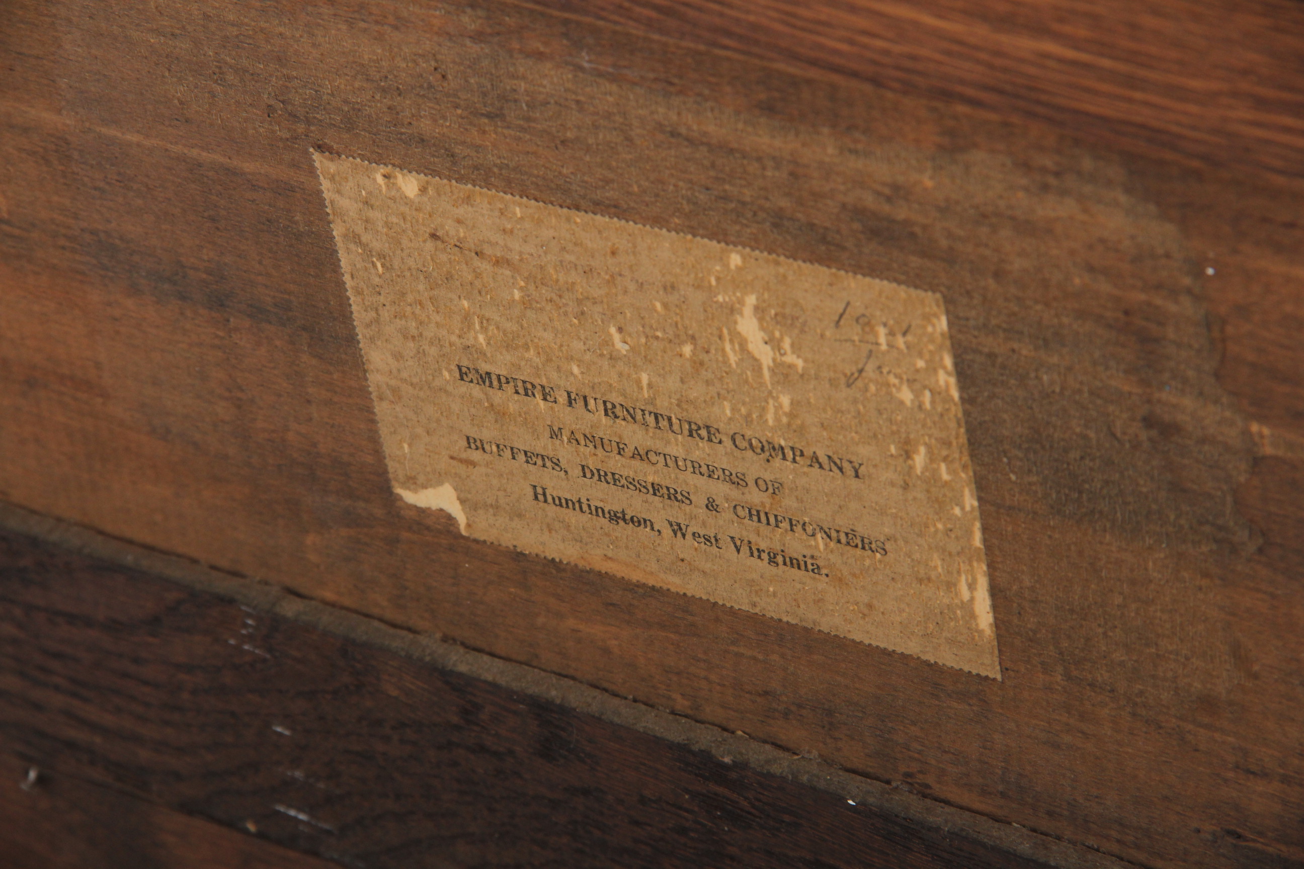 Oak Buffet by Empire Furniture Company