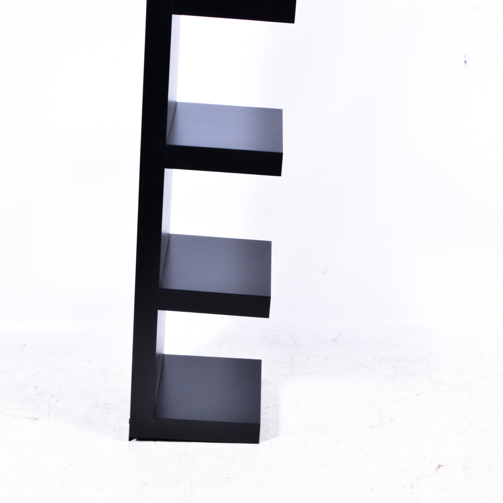 Tall Black IKEA Shelf Unit