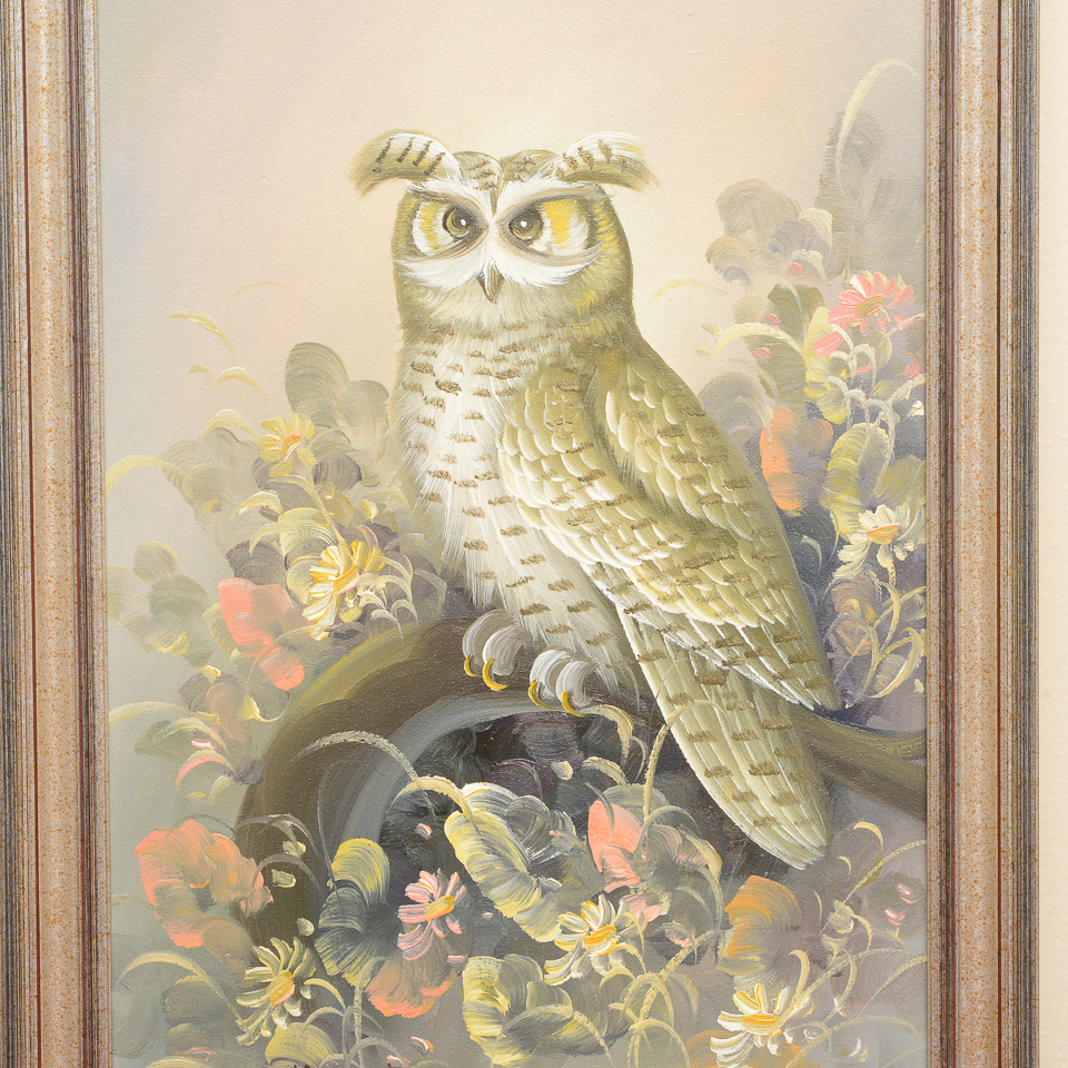 Original Oil on Canvas Signed Harrington