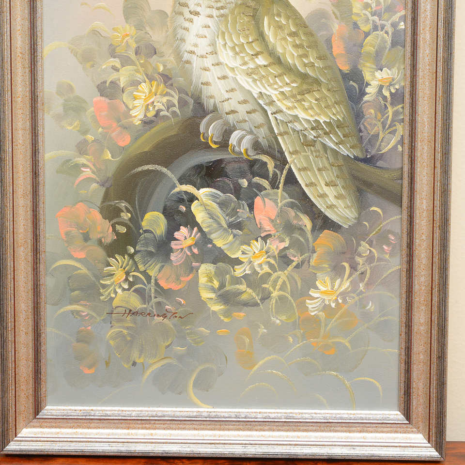 Original Oil on Canvas Signed Harrington