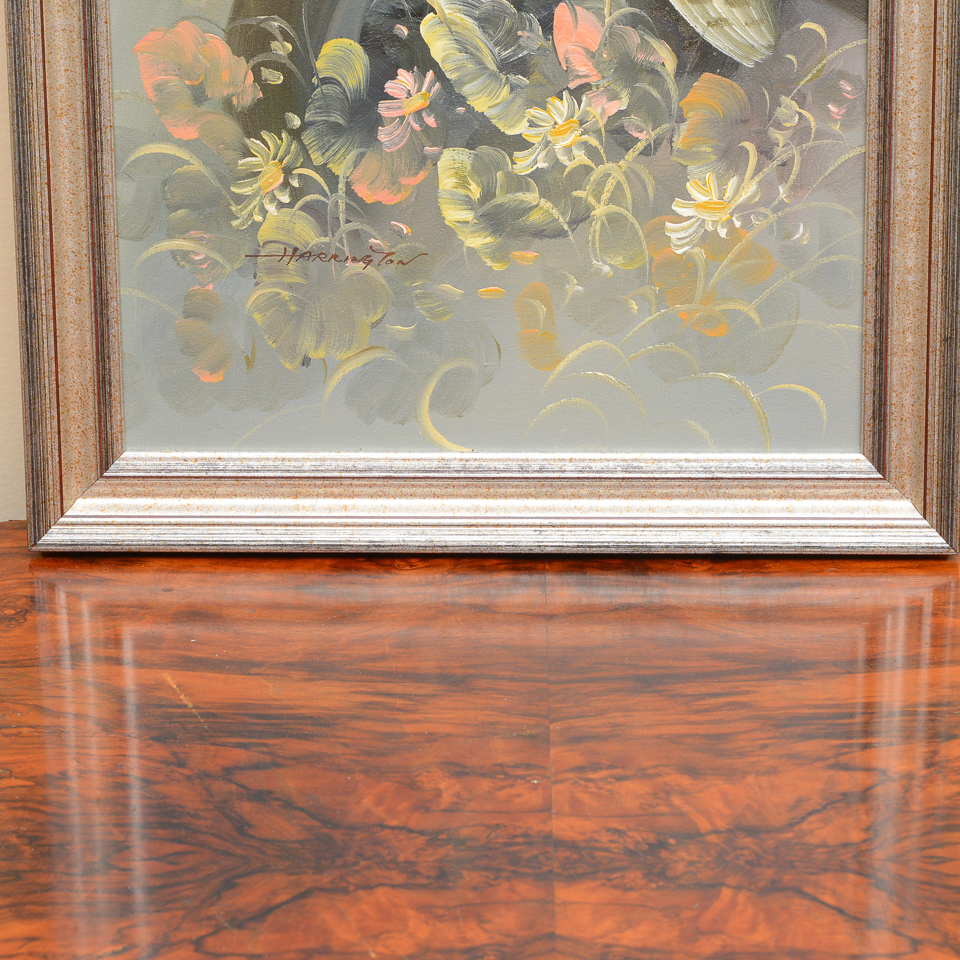 Original Oil on Canvas Signed Harrington