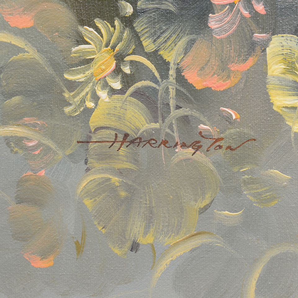 Original Oil on Canvas Signed Harrington