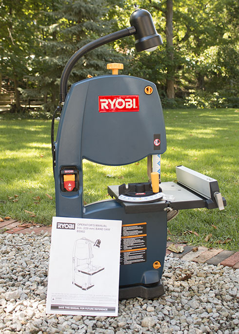 Ryobi BS902 Band Saw with Clamp Light