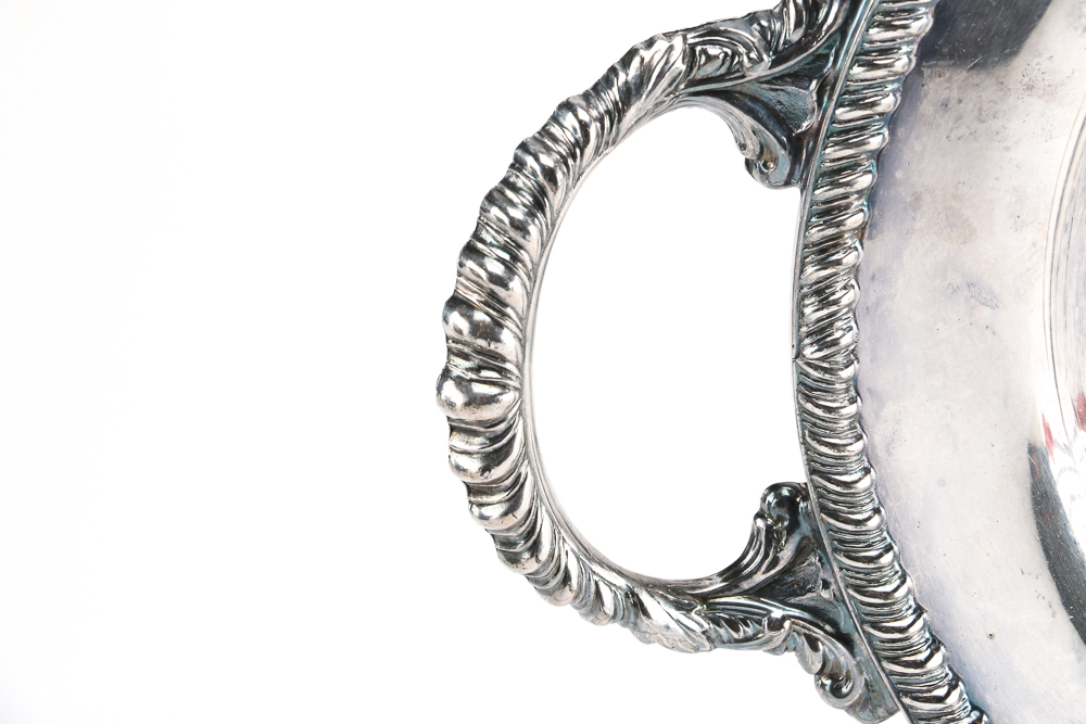 Oval MIddletown Silver Plate Serving Tray