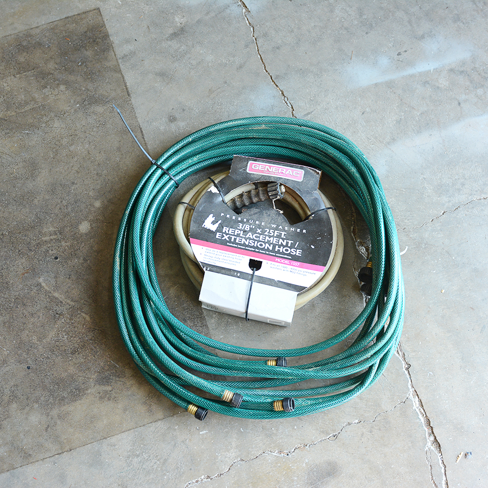Generac Pressure Washer Hose and Green Replacement Extension Hose