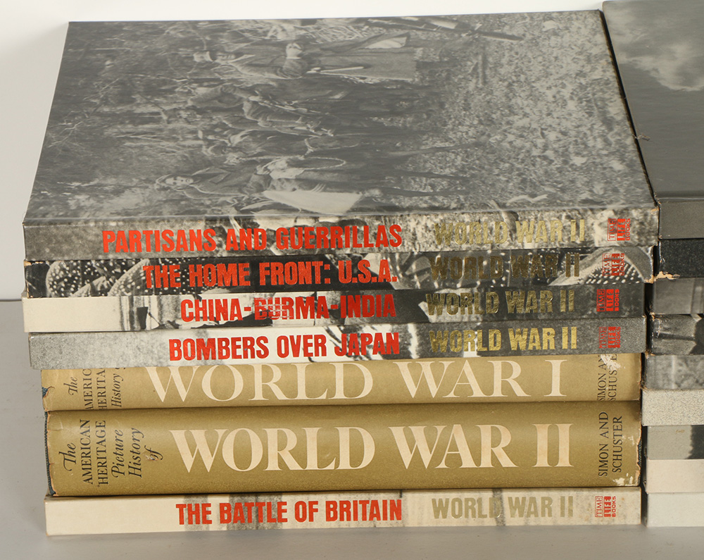 1980s Time Life World War II Book Collection