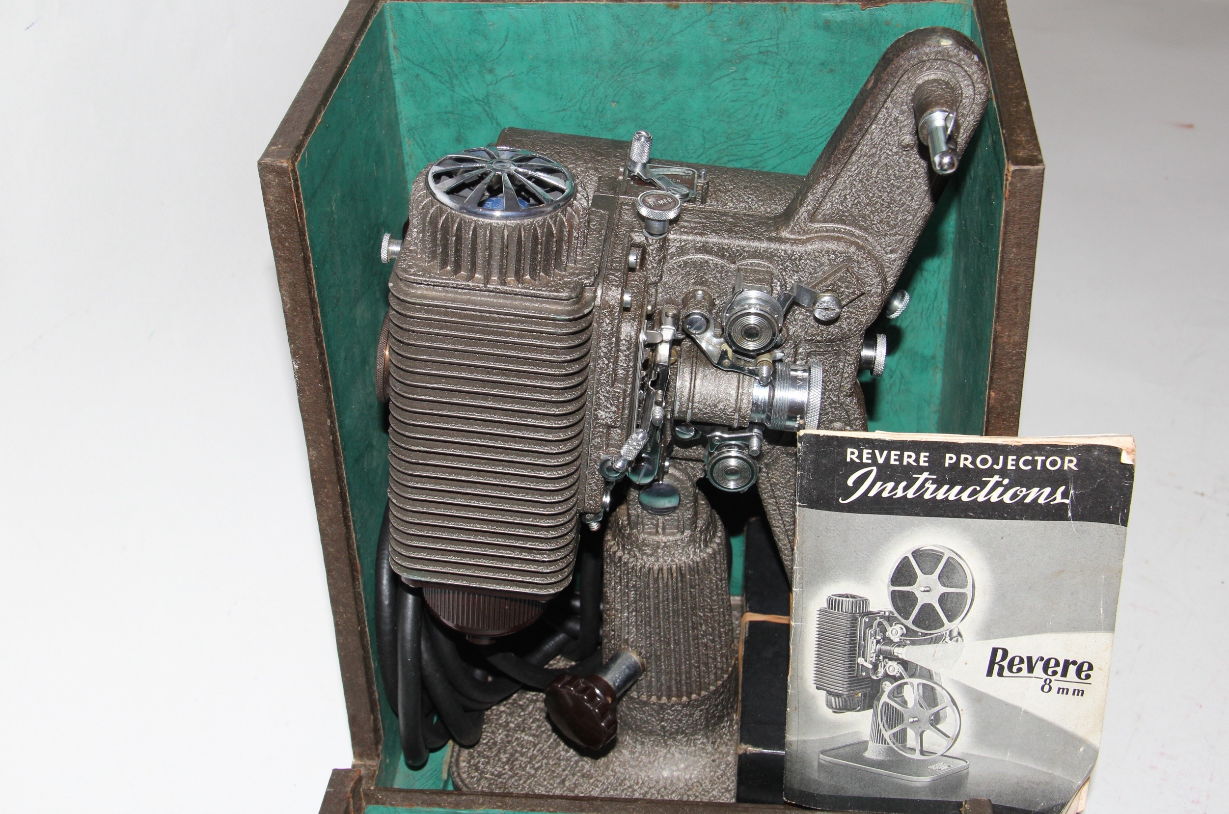 Revere 8mm Film Projector and Case